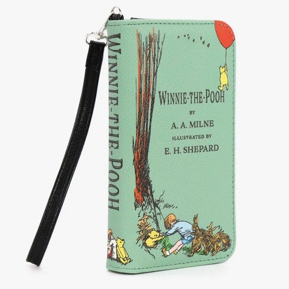 Disney Winnie the Pooh Book Cover Wallet or Wristlet - BRAND NEW - Picture 4 of 9